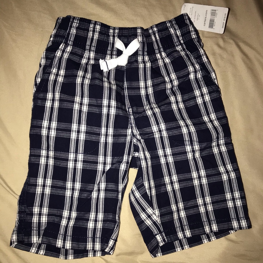 Carter’s Boys Plaid Shorts!